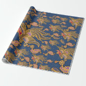 Cendrawasih Batik-Geschenkpapier –Einzigartiges Nu Geschenkpapier (Ungerollt)