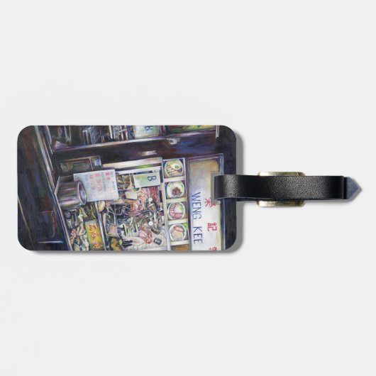 Cenosilicaphia Gepäckanhänger (Rückseite horizontal)