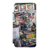 Cenosillicaphia Incipio iPhone Geldbeutel-Hülle (Folio Vorderseite)