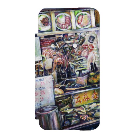 Cenosillicaphia Incipio iPhone Geldbeutel-Hülle (Folio Vorderseite)