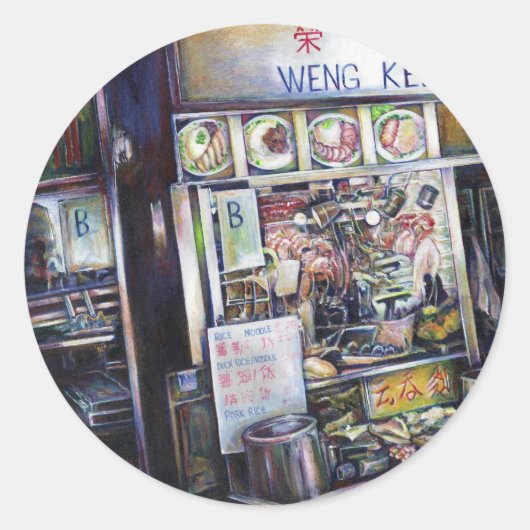 Cenosillicaphia Runder Aufkleber (Vorderseite)