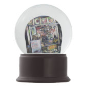 Cenosillicaphia Schneekugel (Vorderseite)