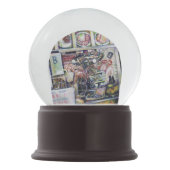 Cenosillicaphia Schneekugel (Rückseite)