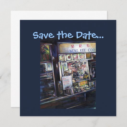 Cenosillicaphia, Singapur Save The Date (Vorne/Hinten)