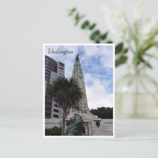 Cenotaph Wellington Postkarte (Stehend Vorderseite)