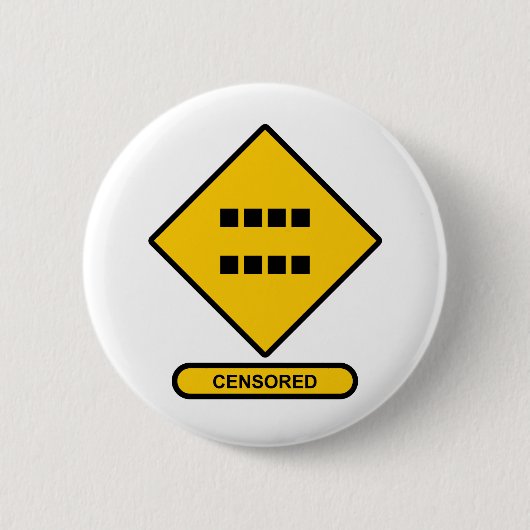 Censored Button (Vorderseite)