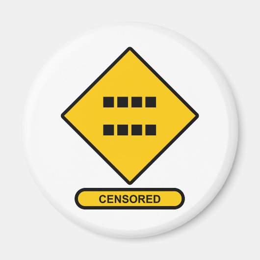 Censored Magnet (Vorne)