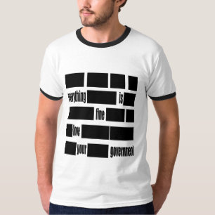 Censorsed Regierungs-Mitteilung T-Shirt