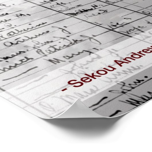 "CENSUS BUREAU" Phantastische Poste (Confidence/Sw Poster (Ecke)