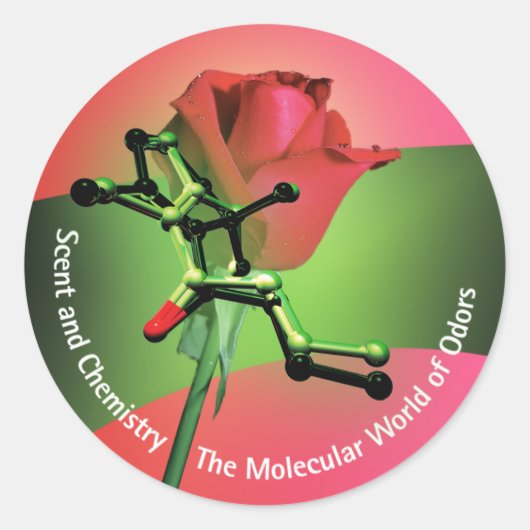 Cent und Chemi-Aufkleber Runder Aufkleber (Vorderseite)
