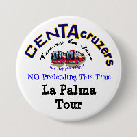 CenTAcruzers Logo-La Palma Ausflug-Knopf