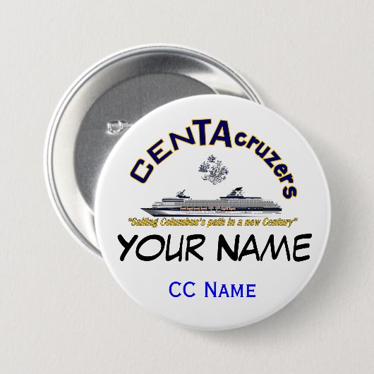 CenTAcruzers Logo-Name-Umbau-Knopf Button (Vorne & Hinten)