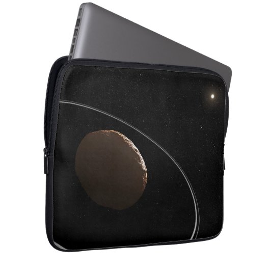 Centaur 1099 Chariklo und seine Ringe. Laptopschutzhülle (Vorne Rechts)