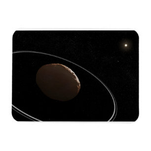 Centaur 1099 Chariklo und seine Ringe. Magnet