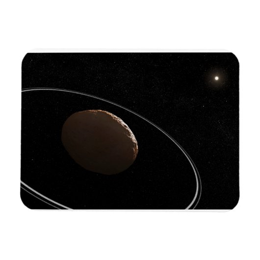 Centaur 1099 Chariklo und seine Ringe. Magnet (Horizontal)