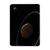 Centaur 1099 Chariklo und seine Ringe. Magnet (Vertikal)