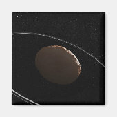 Centaur 1099 Chariklo und seine Ringe. Magnet (Vorne)