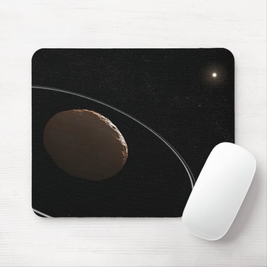 Centaur 1099 Chariklo und seine Ringe. Mousepad (Mit Mouse)