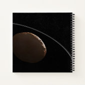 Centaur 1099 Chariklo und seine Ringe. Notizblock (Rückseite)