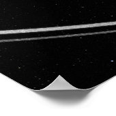 Centaur 1099 Chariklo und seine Ringe. Poster (Ecke)