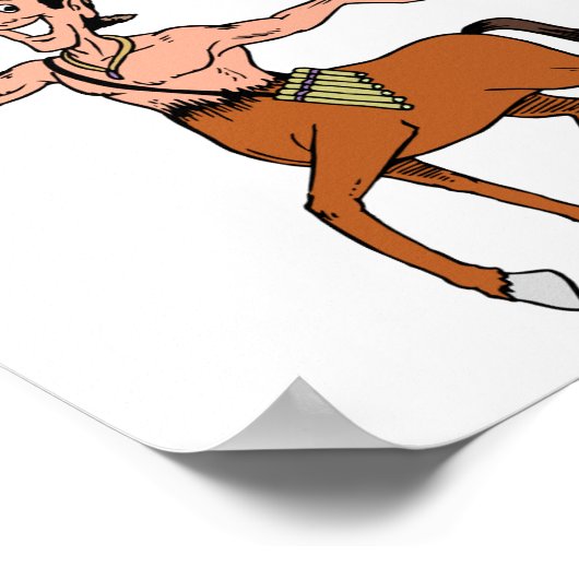 Centaur Half Man Halbpferd Mythische Kreatur Poster (Ecke)