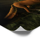 Centaur im Sturm Poster (Ecke)