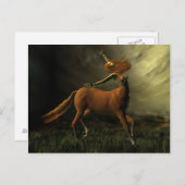 Centaur im Sturm Postkarte (Vorne/Hinten)