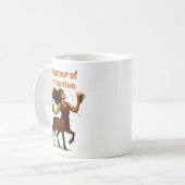 Centaur of Attention Funny Pun - Greek Mythology Kaffeetasse (Vorderseite Links)
