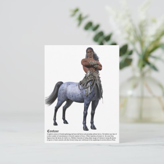 Centaur Postkarte (Stehend Vorderseite)