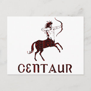 Centaur Postkarte