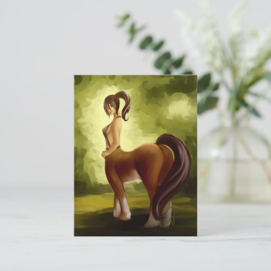 Centaur Postkarte (Stehend Vorderseite)