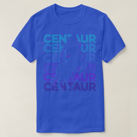 Centaur Retro Geschenk T-Shirt (Design vorne)