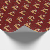 Centaur Sagittarius Geschenkpapier (Ecke)