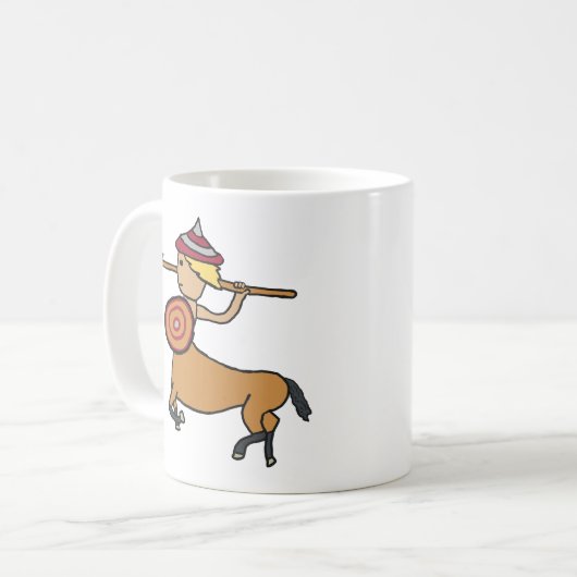 Centaur Sagittarius Kaffeetasse (Vorderseite Links)