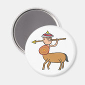 Centaur Sagittarius Magnet (Vorderseite/Rückseite)