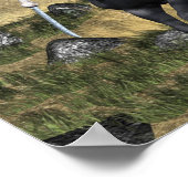 Centaur Warrioress Poster (Ecke)