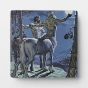 Centaurs (farbige Litho) Fotoplatte