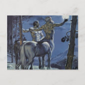 Centaurs (farbige Litho) Postkarte (Vorderseite)
