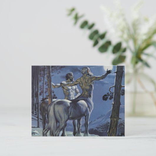Centaurs (farbige Litho) Postkarte (Stehend Vorderseite)