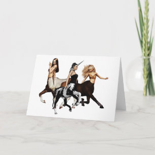 Centaurs Note Card Karte
