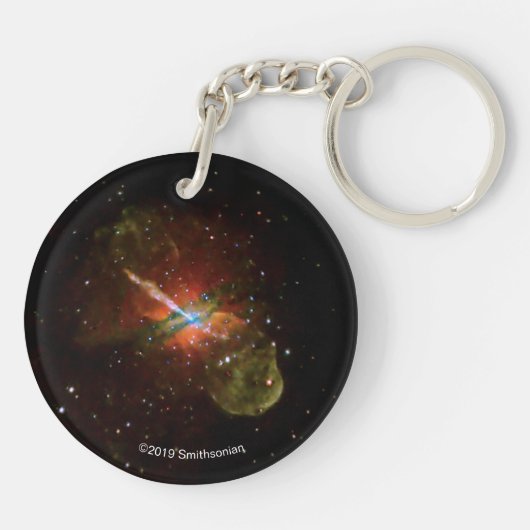 Centaurus A Schlüsselanhänger (Rückseite)