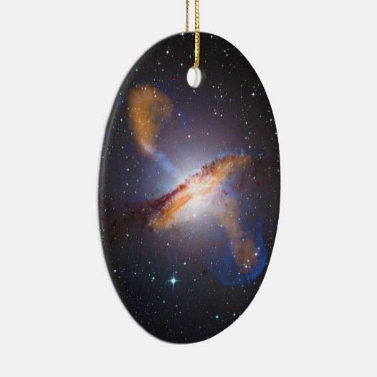 Centaurus Shows ein Supermassive schwarze Keramikornament (Rechts)