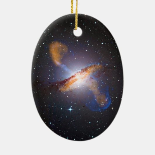 Centaurus Shows ein Supermassive schwarze Keramikornament (Hinten)