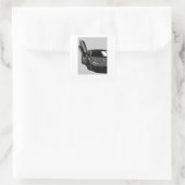 Centenario Quadratischer Aufkleber (Tasche)