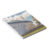 Centenario Stadium Facade, Montevideo - Uruguay Notizblock (angewinkelt)