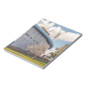 Centenario Stadium Facade, Montevideo - Uruguay Notizblock (Rotiert)