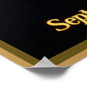 Centenary Pageant Baltimore und Ohio Bahn Poster (Ecke)