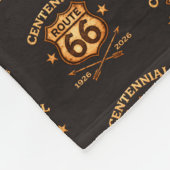 Centennial American Highway Kuscheldecke Fleecedecke (Ecke)