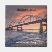 Centennial Bridge Magnet (Vorne)
