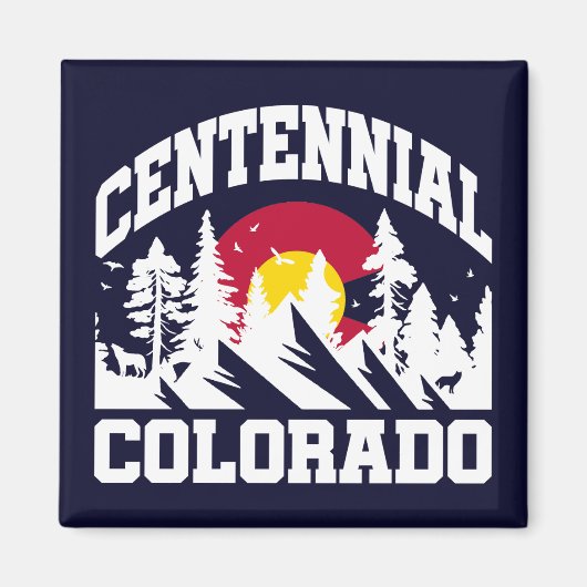 Centennial, Colorado Magnet (Vorne)